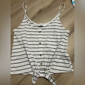Gilli stripped crop tank